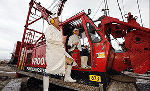 Eerste paal Campina